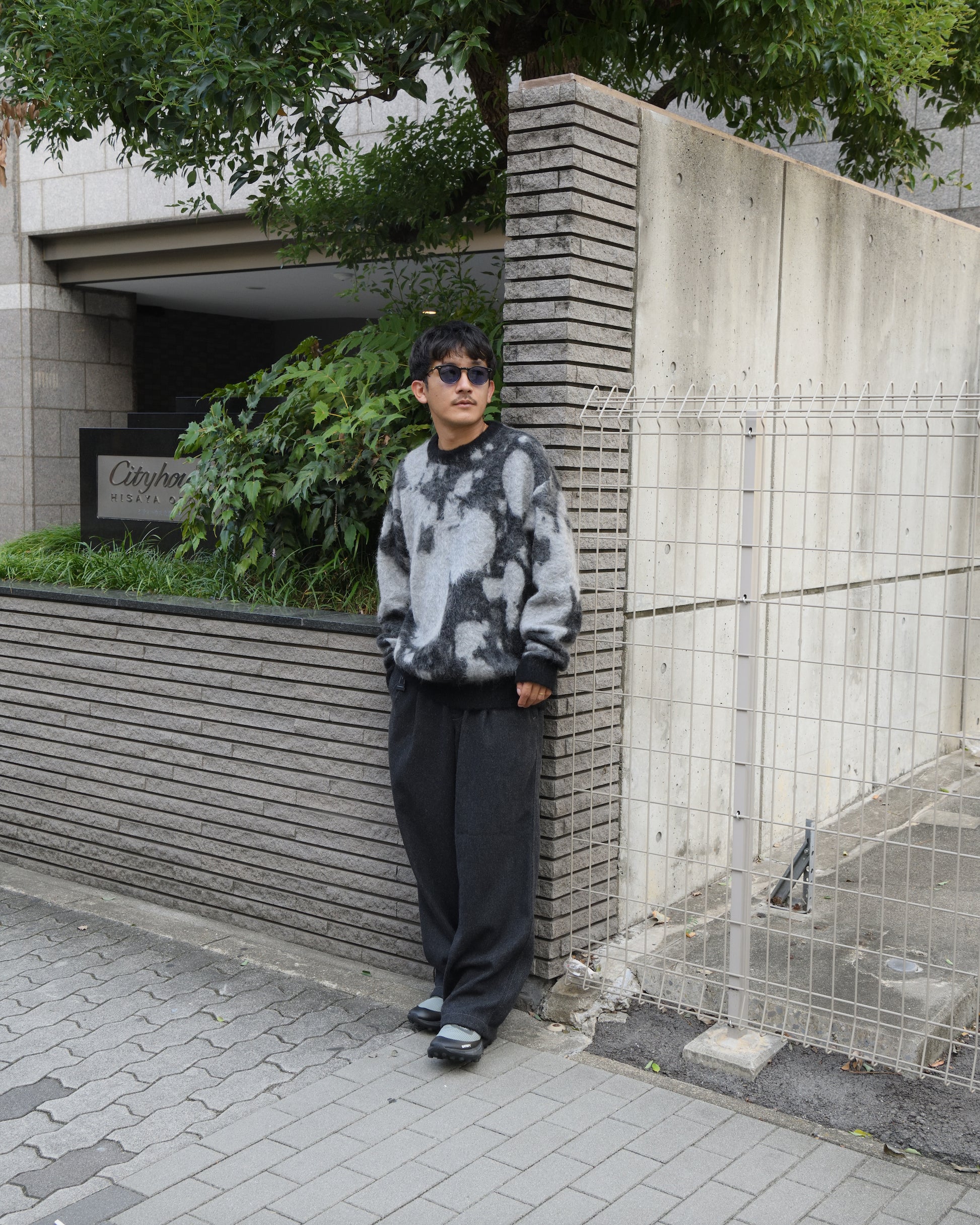 YOKE ヨーク Kid Mohaire Jaqurad Sweater ニット 愛知県 名古屋 丸の内 セレクトショップ THIRD PLACE サードプレイス