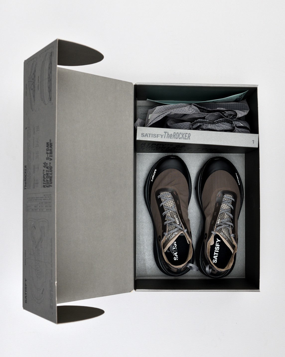 SATISFY サティスファイ THE ROCKER ランシュー スニーカー FALCON ファルコン 通販 愛知県 名古屋 丸の内 セレクトショップ THIRD PLACE サードプレイス