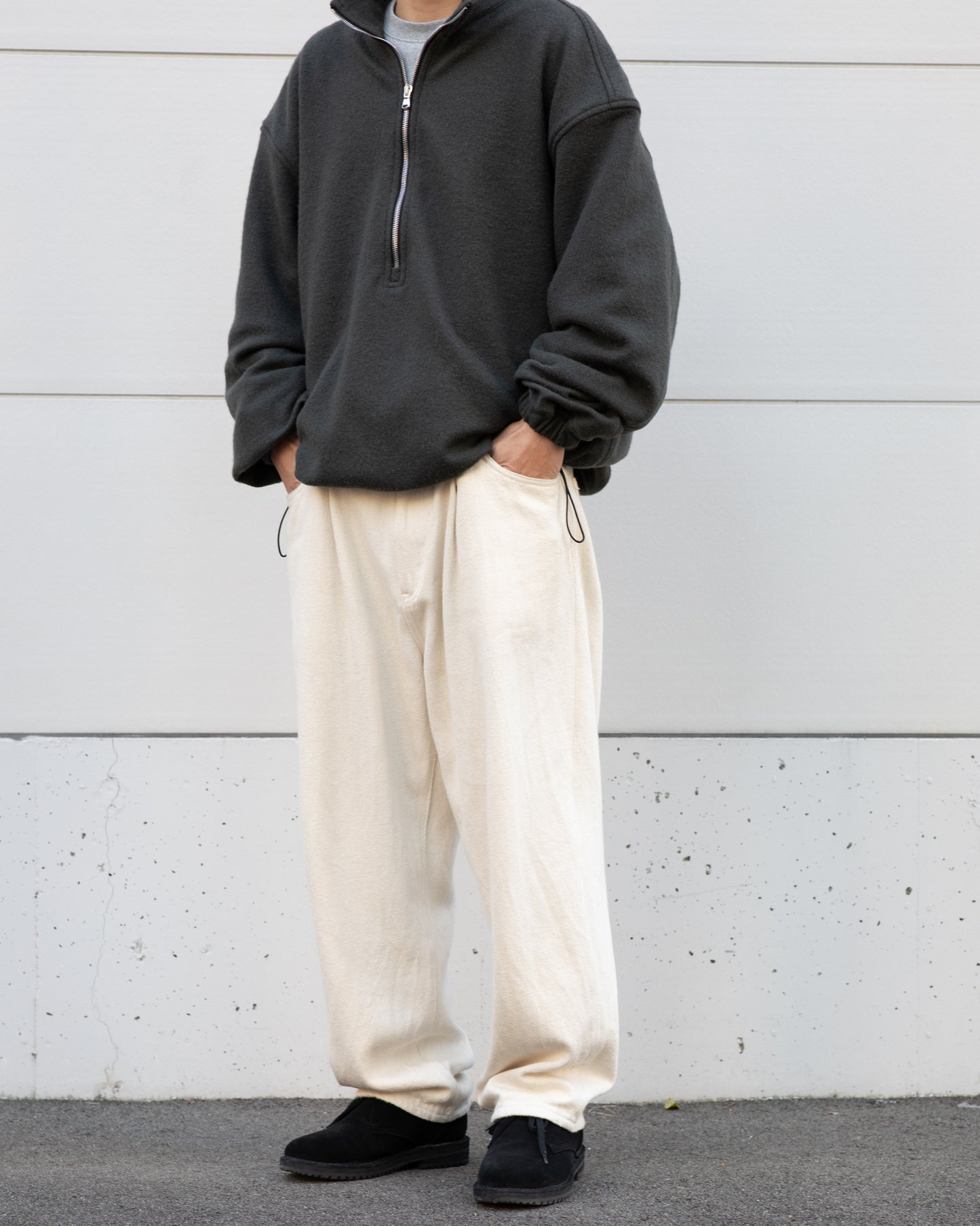 WELCOME-RAIN for THIRD PLACE "5Pocket Denim (IVORY)" 別注 デニム アイボリー ECRU ウェルカムレイン日本 名古屋 丸の内 セレクトショップ THIRD PLACE サードプレイス