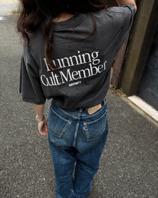 SATISFY サティスファイ MothTech T-shirt Tシャツ Aged Black 通販 愛知県 名古屋 丸の内 セレクトショップ THIRD PLACE サードプレイス