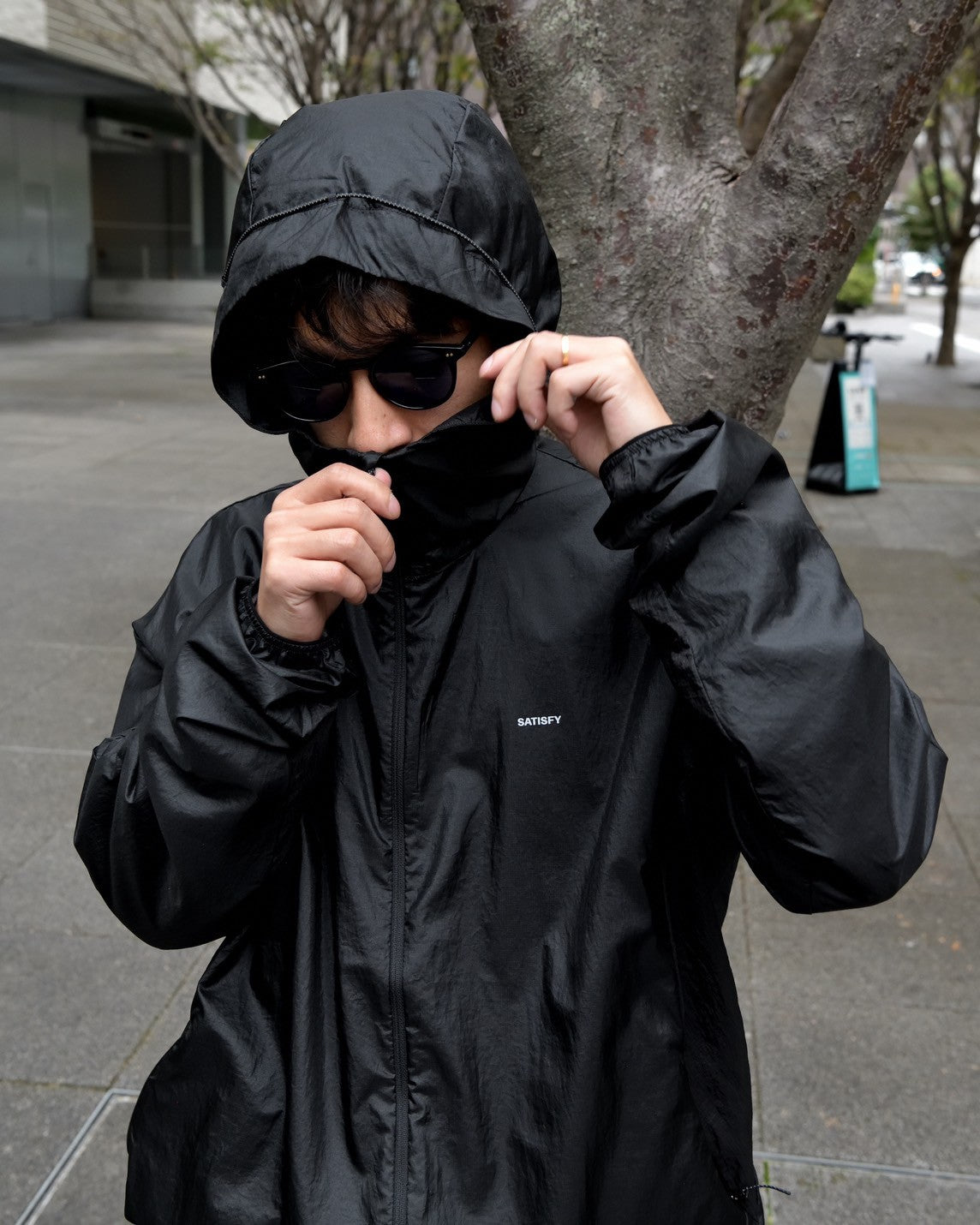 SATISFY サティスファイ Pertex Diamond Windbreaker シェルジャケット ランニング 取り扱い 通販 愛知県 名古屋 丸の内 セレクトショップ THIRD PLACE サードプレイス