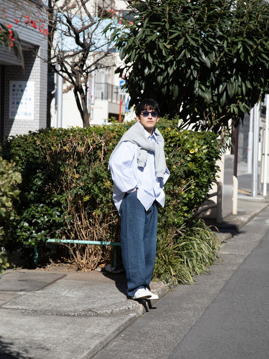 HERILL ヘリル Linen Denim 4PK 26-030-HL-8090-10 26SS VINTAGEWORN ヴィンテージウォン デニム  リネン  愛知県 名古屋 丸の内 セレクトショップ THIRD PLACE サードプレイス