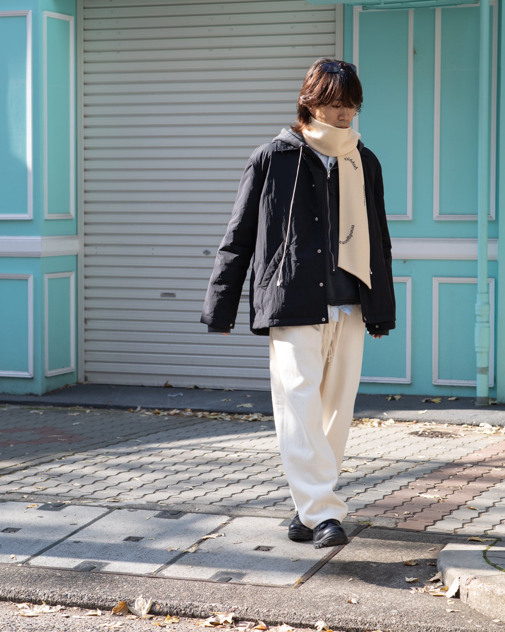 WELCOME-RAIN for THIRD PLACE "5Pocket Denim (IVORY)" 別注 デニム アイボリー ECRU ウェルカムレイン日本 名古屋 丸の内 セレクトショップ THIRD PLACE サードプレイス