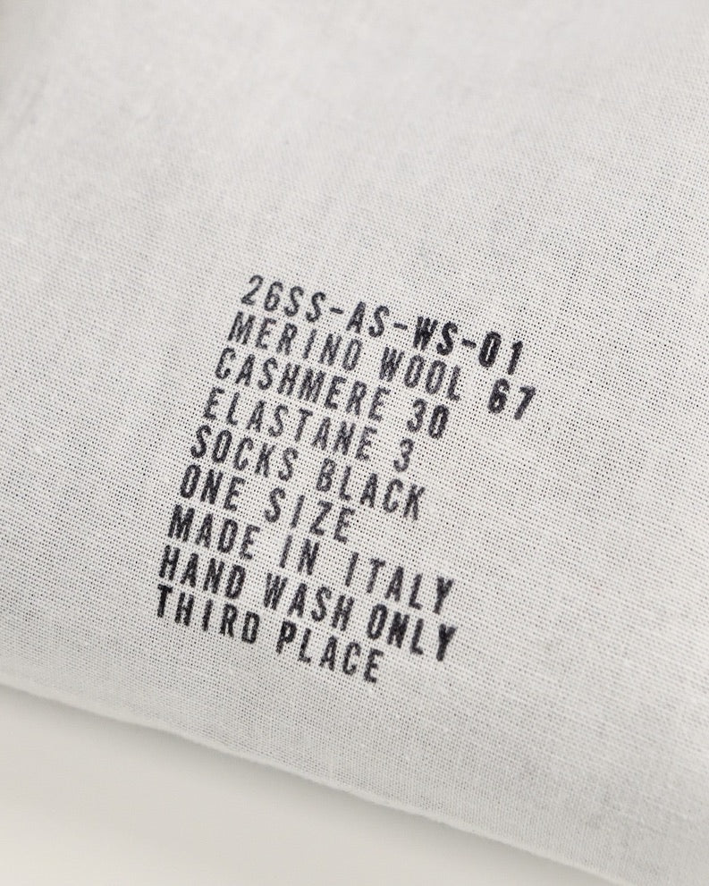 de dam foudation デダムファンデーションカシミヤソックス メリノソックス ウール 靴下 日本取り扱い 名古屋 丸の内 セレクトショップ THIRD PLACE サードプレイス