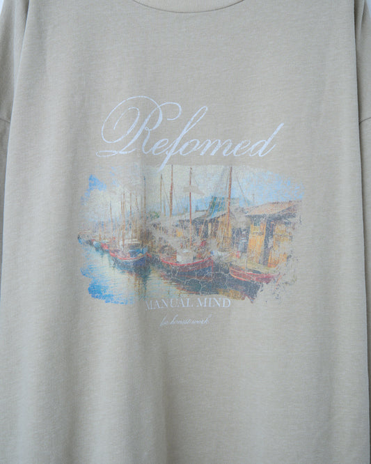 refomed "MANUAL MIND L/S TEE"