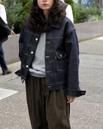 HERILL Cashmere Denim XX Jacket 25-011-HL-8010-30 カシミヤデニム 1stモデル 1stジャケット デニムジャケット 愛知県 名古屋 丸の内 セレクトショップ THIRD PLACE サードプレイス