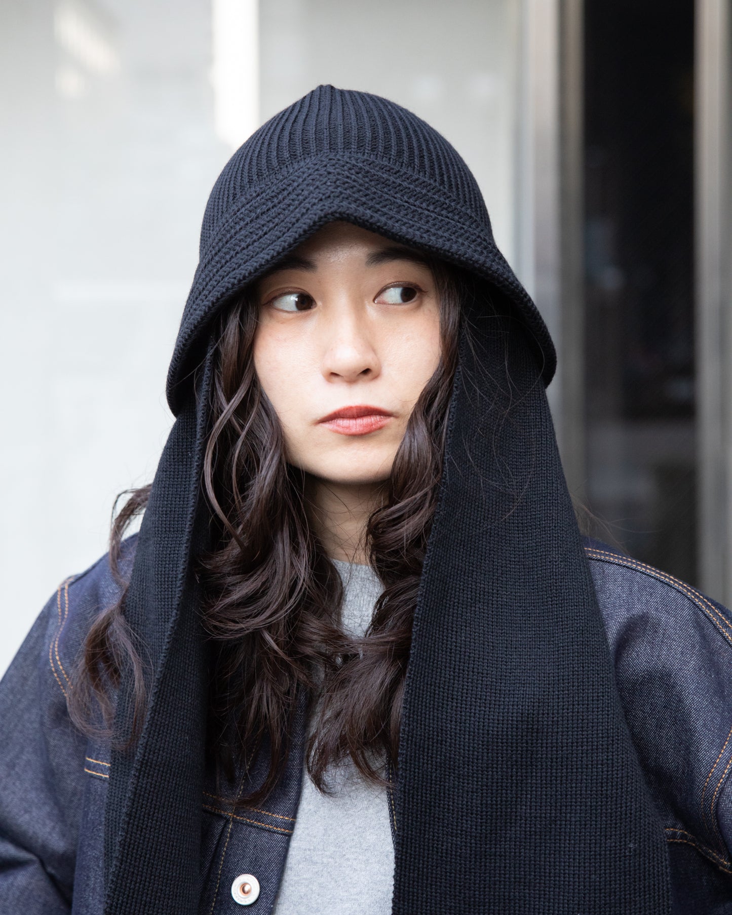 COMESANDGOES カムズアンドゴーズ　WOOL KNIT BALLON HAT(マフラー付き)　 帽子 通販 愛知県 名古屋 丸の内 セレクトショップ THIRD PLACE サードプレイス