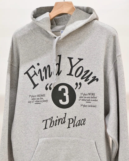 HELS ヘルス 別注 解釈 スウェット パーカー名古屋 丸の内 セレクトショップ THIRD PLACE サードプレイス