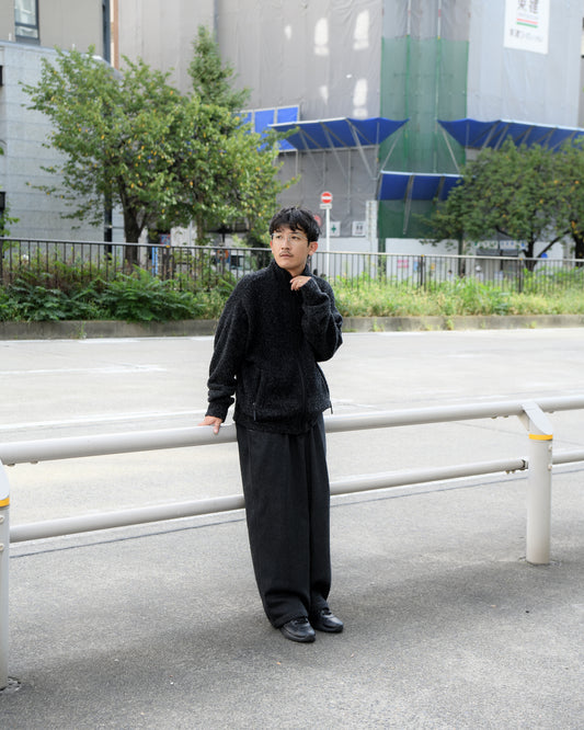 YOKE ヨーク Boucle Knit Zip Jacket ジャケット 愛知県 名古屋 丸の内 セレクトショップ THIRD PLACE サードプレイス