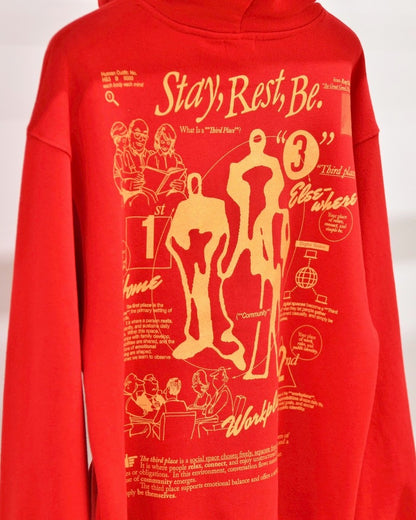 HELS ヘルス 別注 解釈 スウェット パーカー名古屋 丸の内 セレクトショップ THIRD PLACE サードプレイス