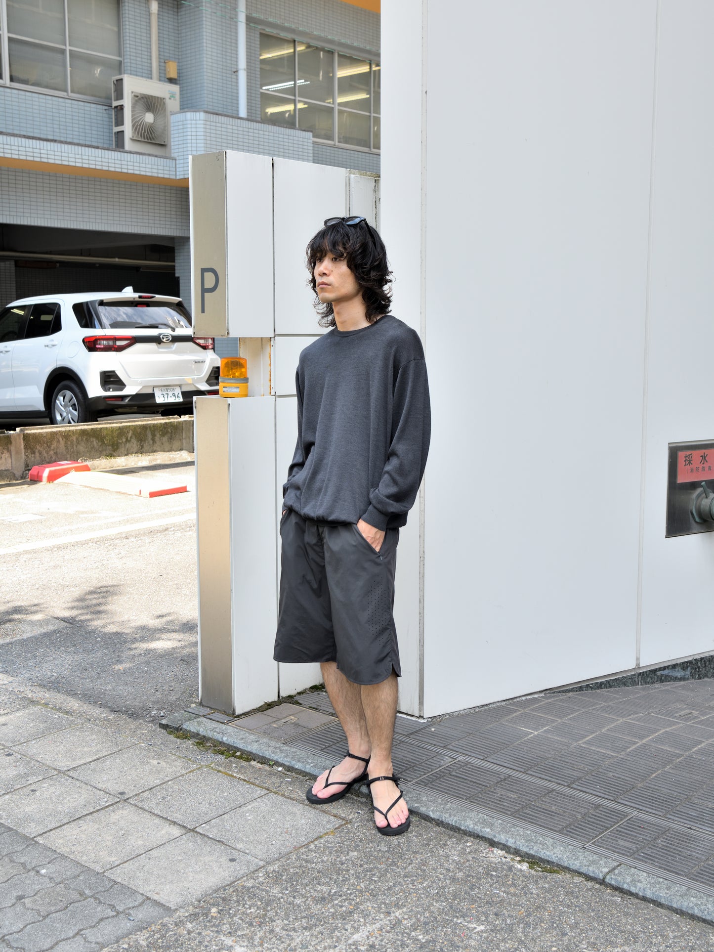 MEIAS メイアス シルク ニット SILK KNIT POLO SHIRTS SLPO-6S20-TP SILK CREW NECK PO SLPO-6S19-TP  別注 チャコール エクスクルーシブ ポロシャツ クルーネック 限定 HIKING PATROL ハイキングパトロール SS26205 ORBIT LT TECHNICAL SHORTS  チャコール ブラック ナイロンショーツ 北欧 ノルウェー アウトドア 都会 26SS 愛知県 名古屋 丸の内 セレクトショップ THIRD PLACE サードプレイス
