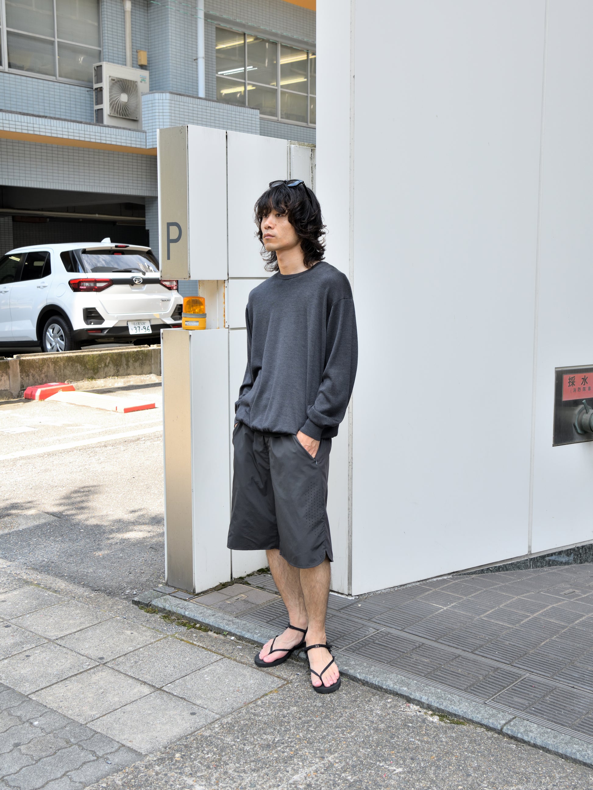 MEIAS メイアス シルク ニット SILK KNIT POLO SHIRTS SLPO-6S20-TP SILK CREW NECK PO SLPO-6S19-TP  別注 チャコール エクスクルーシブ ポロシャツ クルーネック 限定 HIKING PATROL ハイキングパトロール SS26205 ORBIT LT TECHNICAL SHORTS  チャコール ブラック ナイロンショーツ 北欧 ノルウェー アウトドア 都会 26SS 愛知県 名古屋 丸の内 セレクトショップ THIRD PLACE サードプレイス
