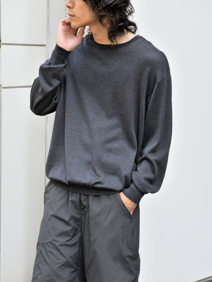 MEIAS メイアス シルク ニット SILK KNIT POLO SHIRTS SLPO-6S20-TP SILK CREW NECK PO SLPO-6S19-TP  別注 チャコール エクスクルーシブ ポロシャツ クルーネック 限定 HIKING PATROL ハイキングパトロール SS26205 ORBIT LT TECHNICAL SHORTS  チャコール ブラック ナイロンショーツ 北欧 ノルウェー アウトドア 都会 26SS 愛知県 名古屋 丸の内 セレクトショップ THIRD PLACE サードプレイス