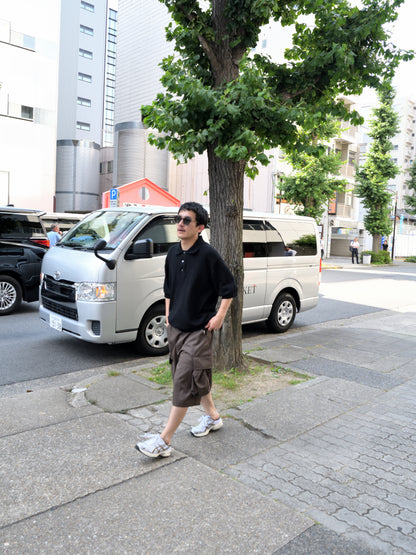 refomed リフォメッド KINCHAKU WOOL TRUNKS REPT-064 ウール ショーツ ブラウン 夏 春 秋 ANOTHER ASPECT アナザーアスペクト POLO SHIRT 3.0 ポロシャツ 新作 ブラック オーガニックコットン デンマーク コペンハーゲン 26ss 日本取り扱い 名古屋 丸の内 セレクトショップ THIRD PLACE サードプレイス