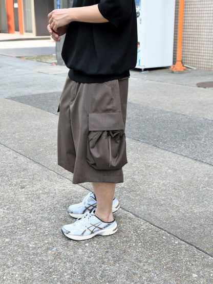 refomed リフォメッド KINCHAKU WOOL TRUNKS REPT-064 ウール ショーツ ブラウン 夏 春 秋 ANOTHER ASPECT アナザーアスペクト POLO SHIRT 3.0 ポロシャツ 新作 ブラック オーガニックコットン デンマーク コペンハーゲン 26ss 日本取り扱い 名古屋 丸の内 セレクトショップ THIRD PLACE サードプレイス