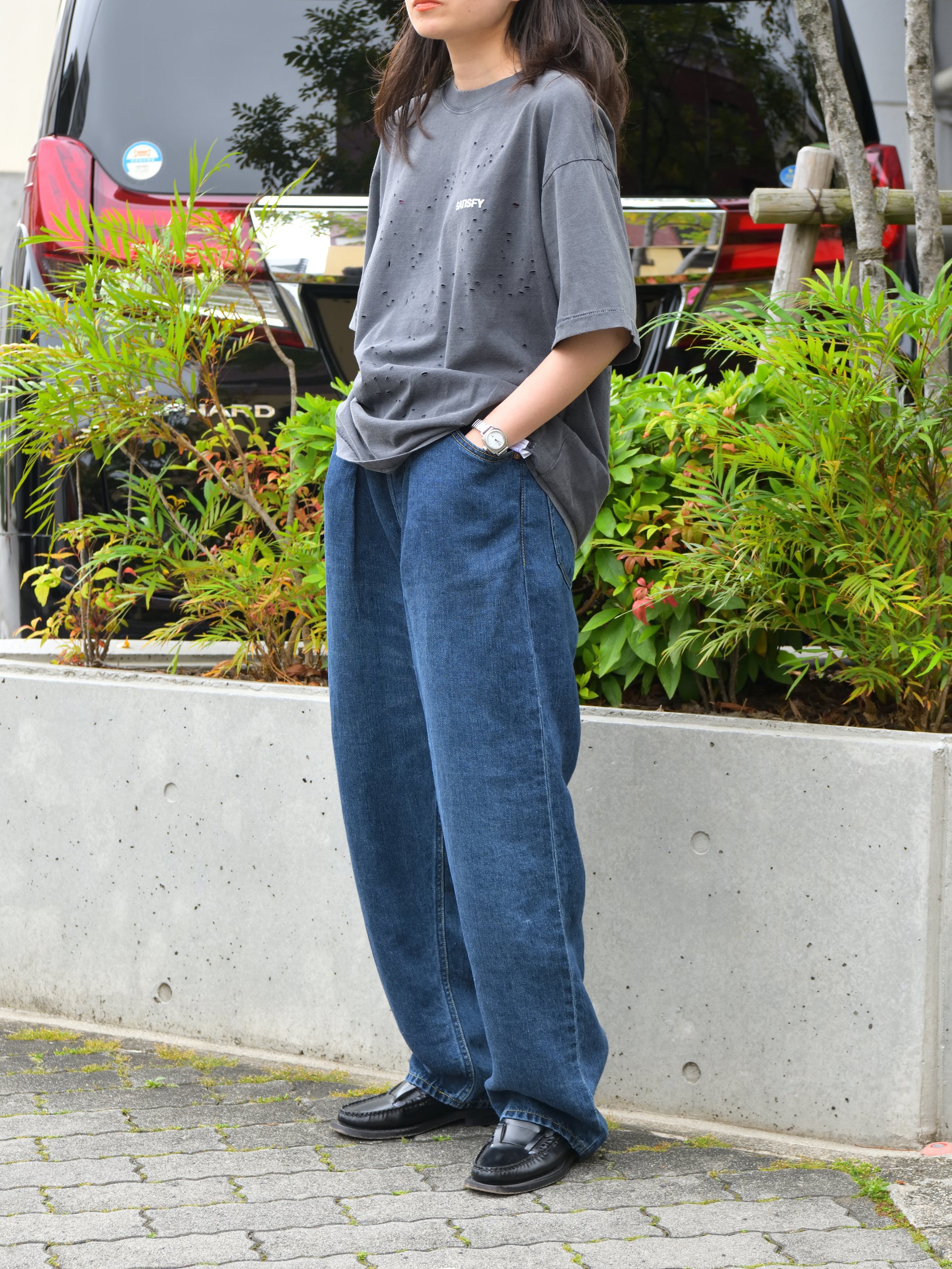 HERILL ヘリル Linen Denim 4PK 26-030-HL-8090-10 26SS VINTAGEWORN ヴィンテージウォン デニム  リネン  愛知県 名古屋 丸の内 セレクトショップ THIRD PLACE サードプレイス