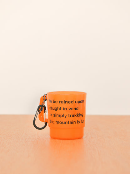 and wander アンドワンダー logo PP mug 574-4987701 マグカップ アウトドア 快適 オフホワイト offwhite チャコール charcoal オレンジ orange イエロー yellow ベージュ beige ブラック black パープル purple ブルー blue フェス 夏 日本 名古屋 セレクトショップ THIRD PLACE サードプレイス 名古屋 愛知県 東海 セレクトショップ THIRD PLACE サードプレイス