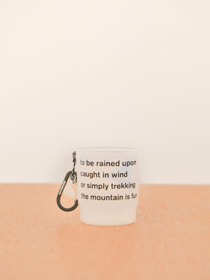 and wander アンドワンダー logo PP mug 574-4987701 マグカップ アウトドア 快適 オフホワイト offwhite チャコール charcoal オレンジ orange イエロー yellow ベージュ beige ブラック black パープル purple ブルー blue フェス 夏 日本 名古屋 セレクトショップ THIRD PLACE サードプレイス 名古屋 愛知県 東海 セレクトショップ THIRD PLACE サードプレイス
