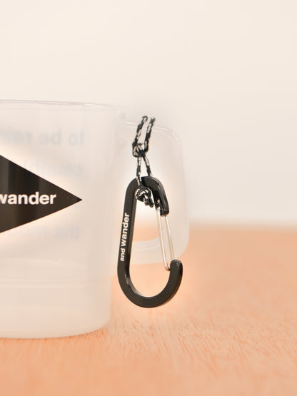 and wander アンドワンダー logo PP mug 574-4987701 マグカップ アウトドア 快適 オフホワイト offwhite チャコール charcoal オレンジ orange イエロー yellow ベージュ beige ブラック black パープル purple ブルー blue フェス 夏 日本 名古屋 セレクトショップ THIRD PLACE サードプレイス 名古屋 愛知県 東海 セレクトショップ THIRD PLACE サードプレイス