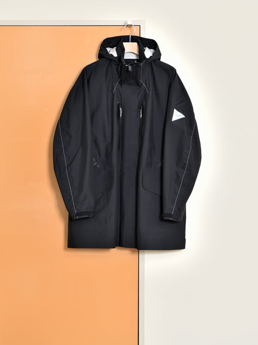 and wander アンドワンダー 574-5211004 3rain proof coat コート 撥水 ミドル丈 名古屋 愛知 セレクトショップ THIRD PLACE サードプレイス