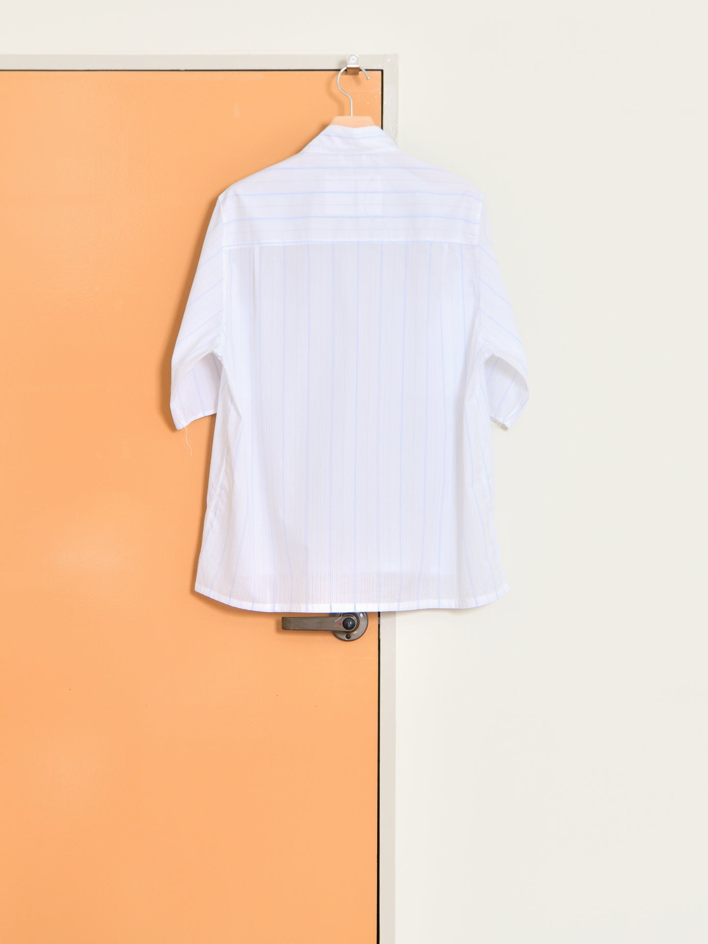 CAMIEL FORTGENS カミエルフォートヘンス BOXY SHIRT CF.21.04.01.02 ストライプ コットン オランダ 夏 春 秋 ベージュ ナチュラル 愛知県 名古屋 丸の内 セレクトショップ THIRD PLACE サードプレイス
