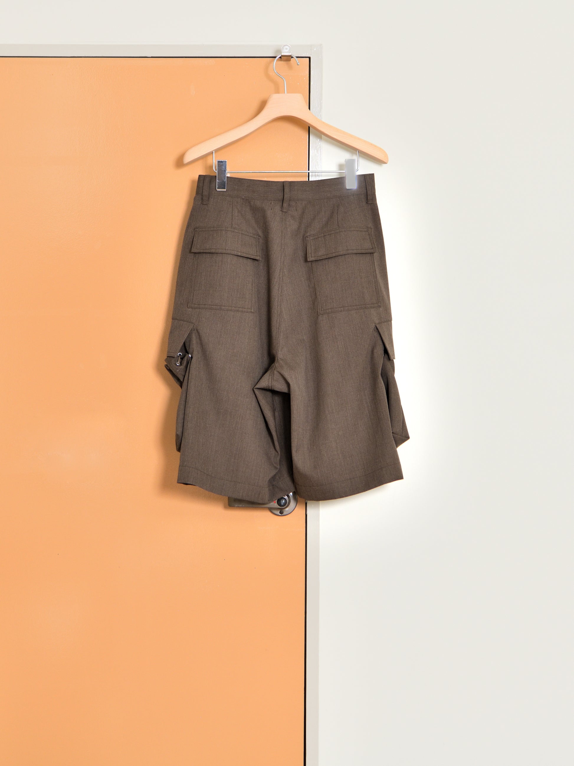 refomed リフォメッド KINCHAKU WOOL TRUNKS REPT-064 ウール ショーツ ブラウン 夏 春 秋 ベージュ ナチュラル 愛知県 名古屋 丸の内 セレクトショップ THIRD PLACE サードプレイス
