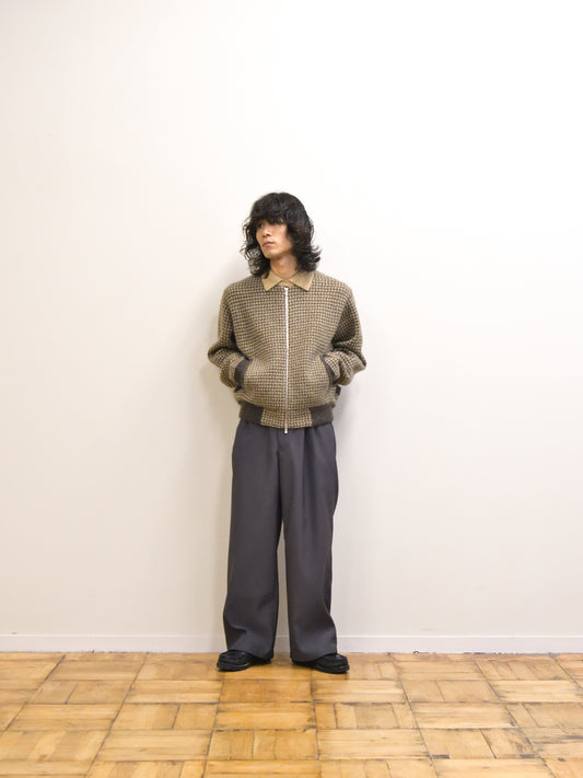 TOZAOU トザオウ Doorman Pants C.GRAY グレー チャコール TOZ-26AW-PA0002 トラウザー パンツ スラックス ポリエステル イージーケア ドアマンパンツ 26AW 愛知県 名古屋 丸の内 セレクトショップ THIRD PLACE サードプレイスト