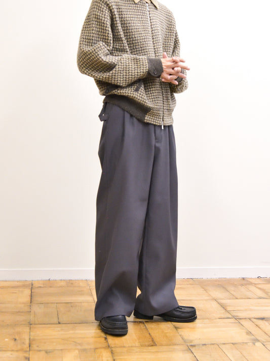 TOZAOU トザオウ Doorman Pants C.GRAY グレー チャコール TOZ-26AW-PA0002 トラウザー パンツ スラックス ポリエステル イージーケア ドアマンパンツ 26AW 愛知県 名古屋 丸の内 セレクトショップ THIRD PLACE サードプレイスト