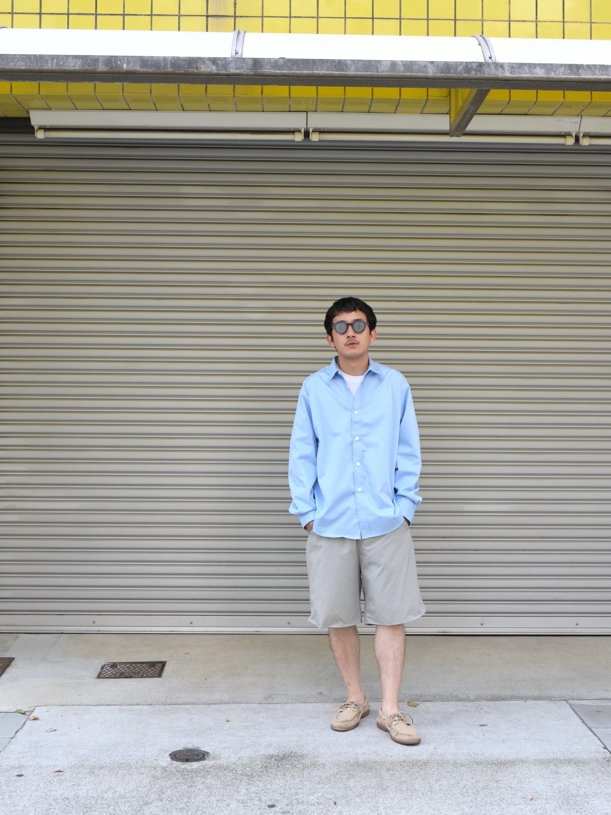 WELL ウェル WT26XX04 BLUE ブルー サックス シャツ Shirt 26AW 愛知県 名古屋 丸の内 セレクトショップ THIRD PLACE サードプレイス