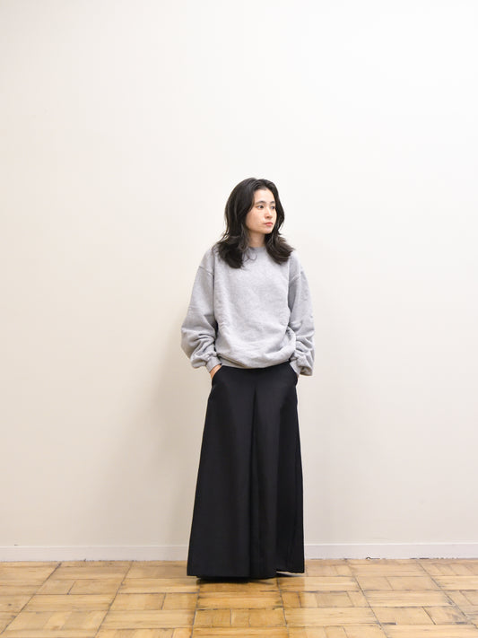 KAYLE NYLON STITCH LONG SKIRT K-1609 BLACK ブラック ナイロン レディース 26FW 日本取り扱い 名古屋 丸の内 セレクトショップ THIRD PLACE サードプレイス