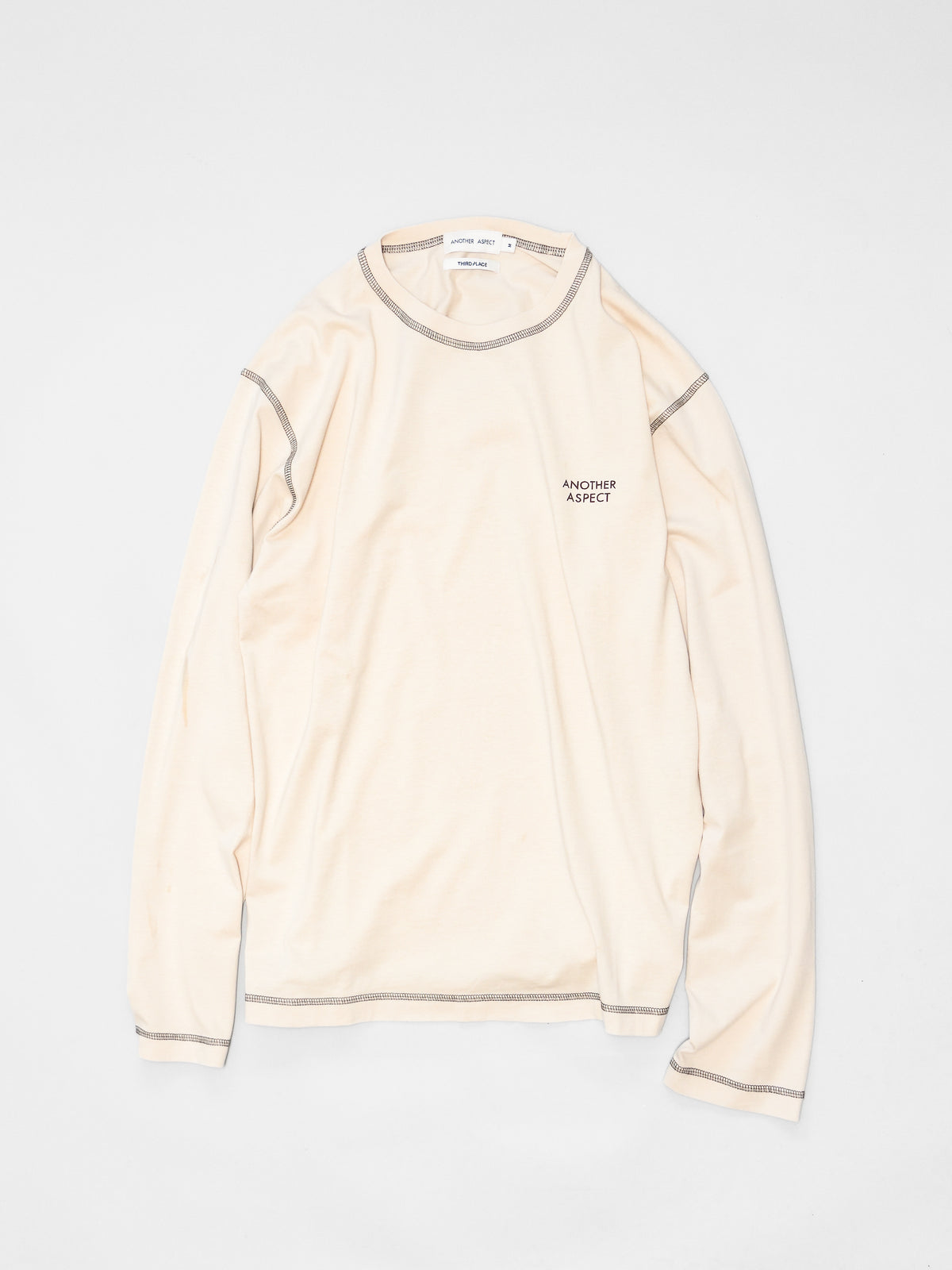 ANOTHER ASPECT アナザーアスペクト T-SHIRT 3.0 Tシャツ ロングスリーブ 春 コットン ナチュラル 別注 限定 デンマーク コペンハーゲン 日本取り扱い 名古屋 丸の内 セレクトショップ THIRD PLACE サードプレイス