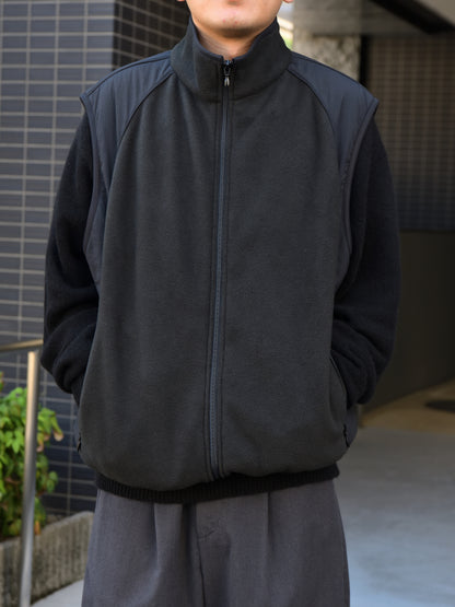 Antwort アントワート FLEECE VEST ANT-JK019 GRAY グレー BLACK ブラック レーヨン ポリエステル 26AW 愛知県 名古屋 丸の内 セレクトショップ THIRD PLACE サードプレイス