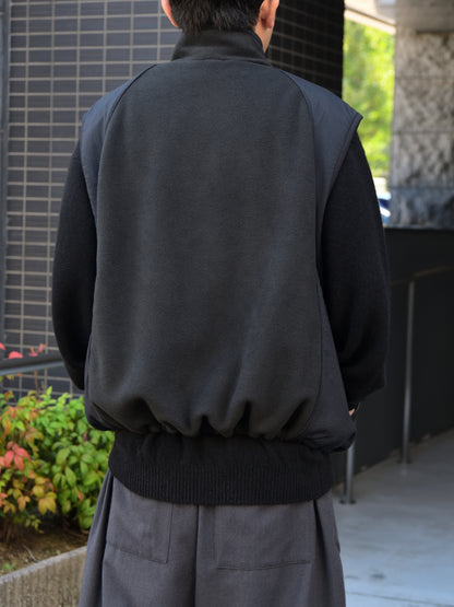 Antwort アントワート FLEECE VEST ANT-JK019 GRAY グレー BLACK ブラック レーヨン ポリエステル 26AW 愛知県 名古屋 丸の内 セレクトショップ THIRD PLACE サードプレイス