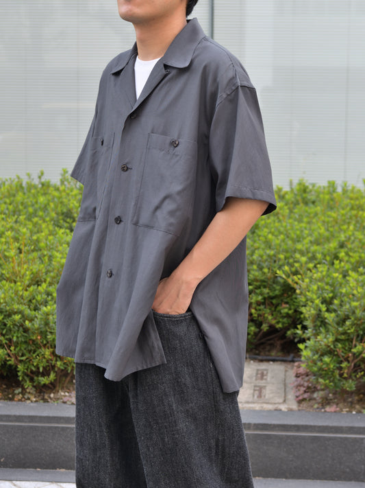 YOKE ヨーク OPEN COLLAR SHIRT コットン レーヨン 夏 真夏 洗濯可能 半袖シャツ リミテッド exclusive エクスクルーシブ 限定 別注 26SS 日本取り扱い 名古屋 丸の内 セレクトショップ THIRD PLACE サードプレイス