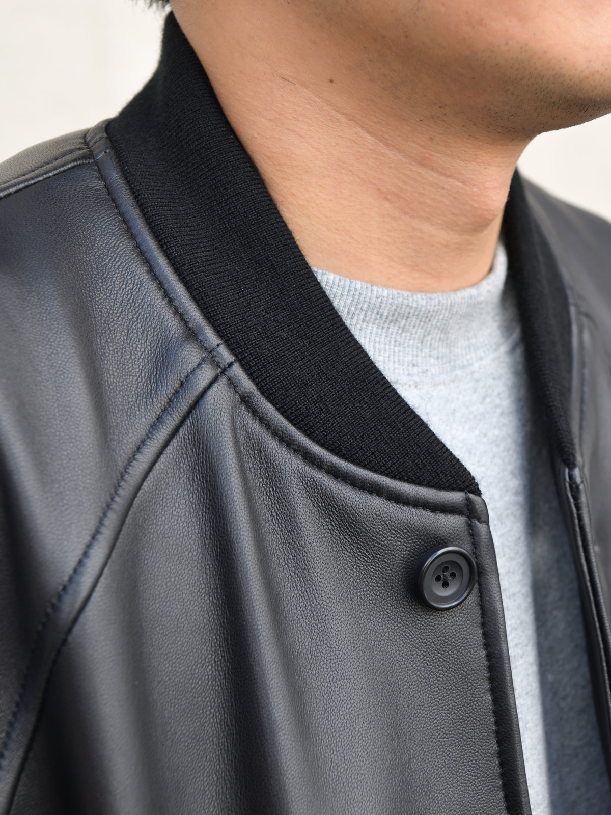 Antwort アントワート LAMBSKIN BLOUSON ANT-JK018 GRAY グレー BLACK ブラック ラムレザー 26AW 愛知県 名古屋 丸の内 セレクトショップ THIRD PLACE サードプレイス