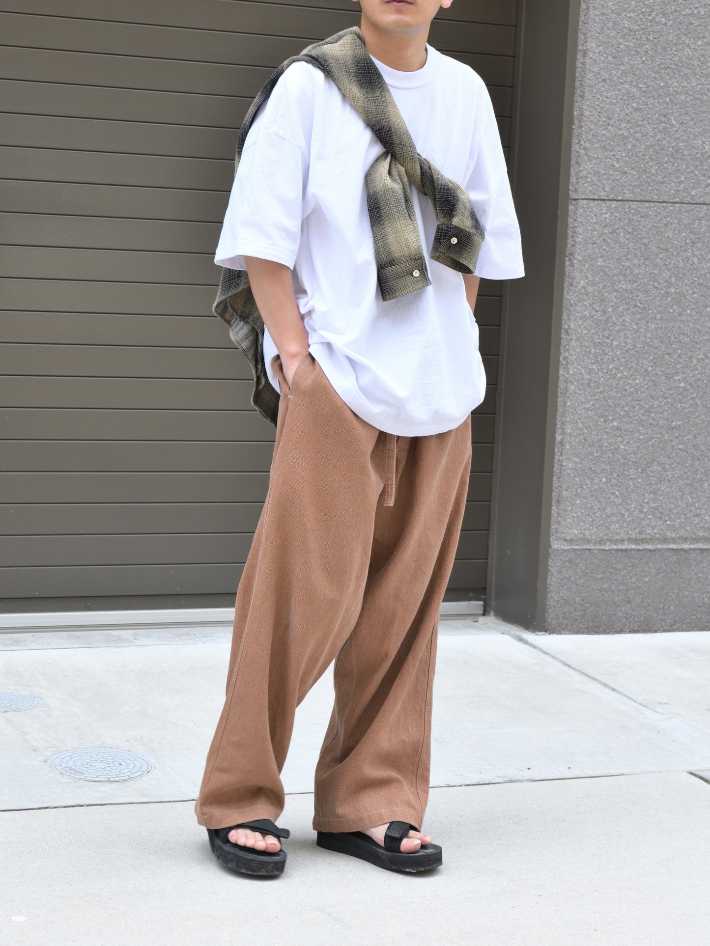 COLBO コルボ Cropped Farm Pants LINEN リネン P025A イタリア ニューヨーク 日本 名古屋 セレクトショップ THIRD PLACE サードプレイス 名古屋 愛知県 東海 セレクトショップ THIRD PLACE サードプレイス