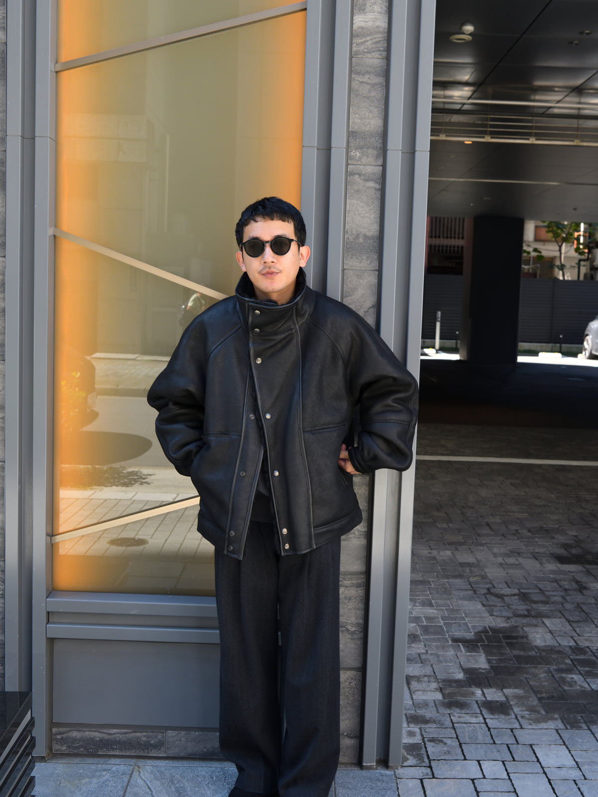 Antwort アントワート MERINO MOUTON JACKET ANT-JK011 GRAY グレー BLACK ブラック シープレザー ムートン 26AW 愛知県 名古屋 丸の内 セレクトショップ THIRD PLACE サードプレイス