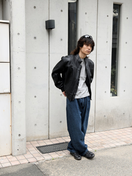 SUNFLOWER サンフラワー POLO BIKER JACKET 6044 レザージャケット ラムレザー 日本 名古屋 セレクトショップ THIRD PLACE サードプレイス 名古屋 愛知県 東海 セレクトショップ THIRD PLACE サードプレイス