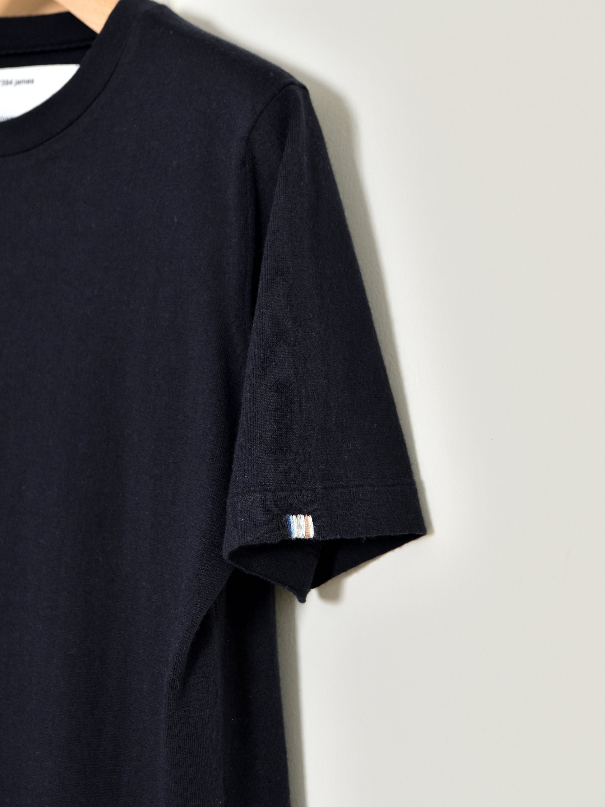 extreme cashmere エクストリームカシミヤ james n.394 NAVY ネイビー カシミヤ コットン ユニセックス オランダ 26AW 日本取り扱い 名古屋 丸の内 セレクトショップ THIRD PLACE サードプレイス