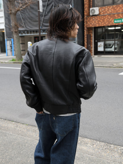 SUNFLOWER サンフラワー POLO BIKER JACKET 6044 レザージャケット ラムレザー 日本 名古屋 セレクトショップ THIRD PLACE サードプレイス 名古屋 愛知県 東海 セレクトショップ THIRD PLACE サードプレイス