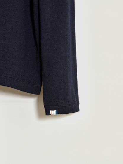 extreme cashmere エクストリームカシミヤ rock カシミヤロンT  NAVY ネイビー 26AW 日本取り扱い 名古屋 丸の内 セレクトショップ THIRD PLACE サードプレイス