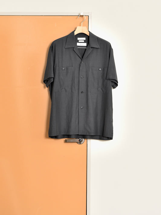 YOKE ヨーク OPEN COLLAR SHIRT コットン レーヨン 夏 真夏 洗濯可能 半袖シャツ リミテッド exclusive エクスクルーシブ 限定 別注 26SS 日本取り扱い 名古屋 丸の内 セレクトショップ THIRD PLACE サードプレイス