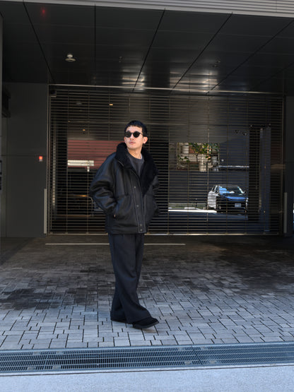 Antwort アントワート MERINO MOUTON JACKET ANT-JK011 GRAY グレー BLACK ブラック シープレザー ムートン 26AW 愛知県 名古屋 丸の内 セレクトショップ THIRD PLACE サードプレイス