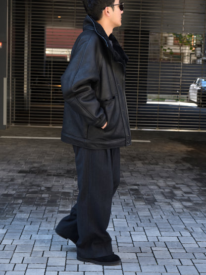 Antwort アントワート MERINO MOUTON JACKET ANT-JK011 GRAY グレー BLACK ブラック シープレザー ムートン 26AW 愛知県 名古屋 丸の内 セレクトショップ THIRD PLACE サードプレイス