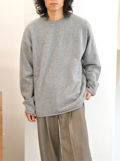 extreme cashmere エクストリームカシミヤ paolo n.493  GOAT ゴート グレー カシミヤ コットン ユニセックス オランダ 26AW 日本取り扱い 名古屋 丸の内 セレクトショップ THIRD PLACE サードプレイス