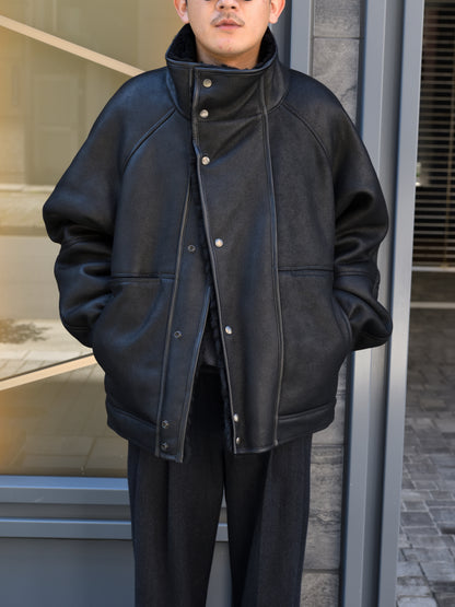 Antwort アントワート MERINO MOUTON JACKET ANT-JK011 GRAY グレー BLACK ブラック シープレザー ムートン 26AW 愛知県 名古屋 丸の内 セレクトショップ THIRD PLACE サードプレイス