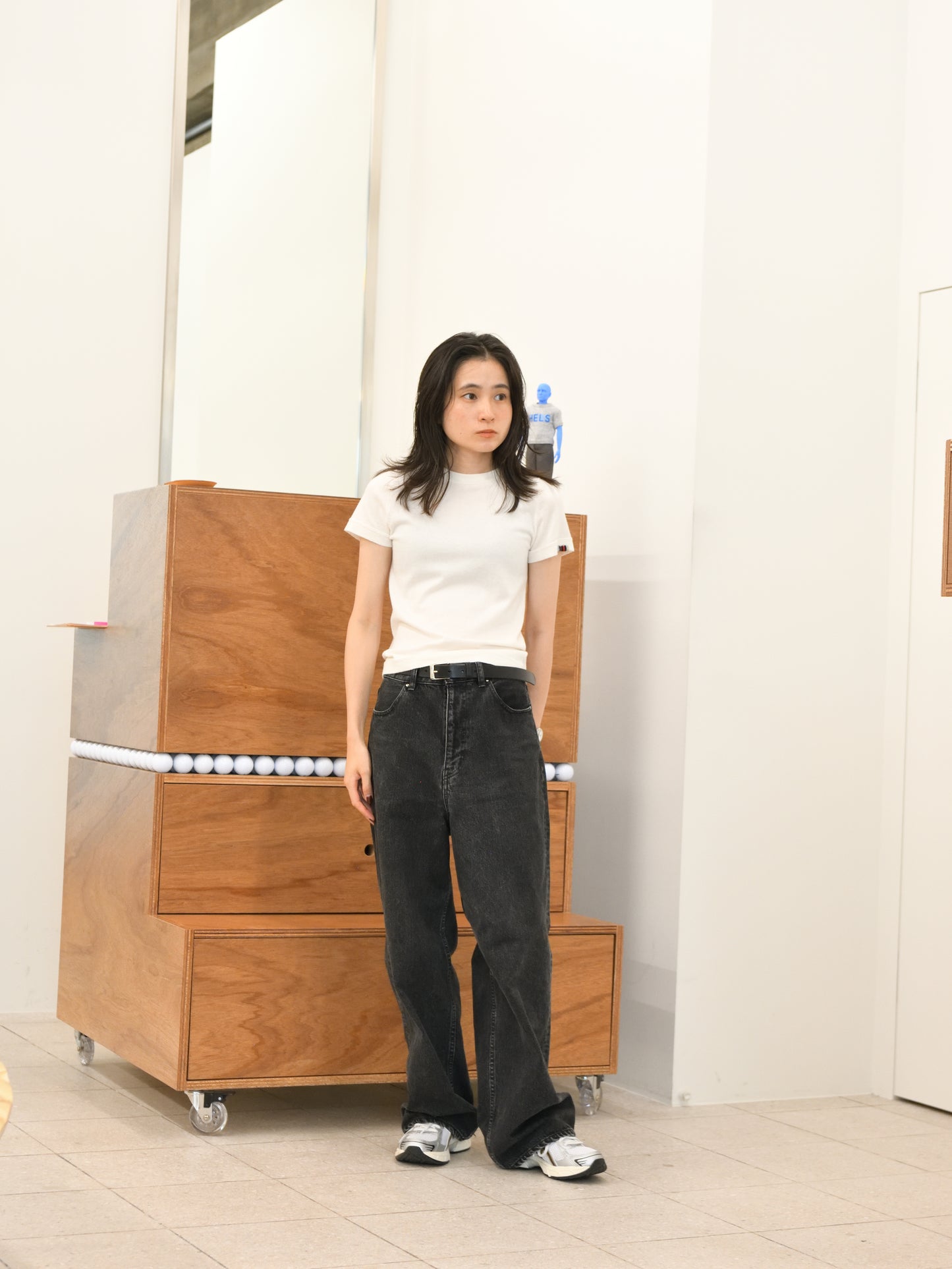 extreme cashmere エクストリームカシミヤ america n.292 SNOW スノー 白 ホワイト カシミヤ コットン ユニセックス オランダ 26AW 日本取り扱い 名古屋 丸の内 セレクトショップ THIRD PLACE サードプレイス