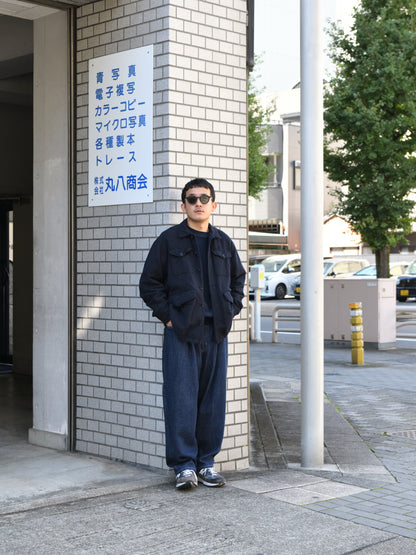 ISSUETHINGS イシューシングス type137 NAVY BLUE 26b/137-wl/c-01 WOOL ウール ブルゾン リネン 26AW 愛知県 名古屋 丸の内 ユニセックス セレクトショップ THIRD PLACE サードプレイス
