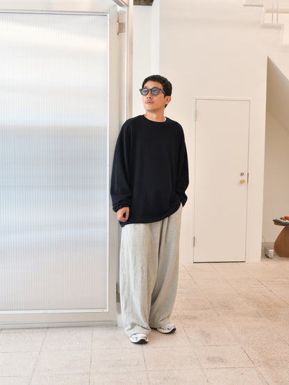 extreme cashmere エクストリームカシミヤ rock カシミヤロンT  NAVY ネイビー 26AW 日本取り扱い 名古屋 丸の内 セレクトショップ THIRD PLACE サードプレイス