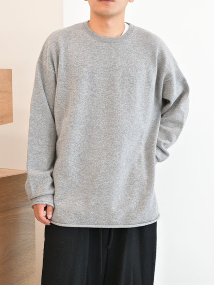 extreme cashmere エクストリームカシミヤ paolo n.493  GOAT ゴート グレー カシミヤ コットン ユニセックス オランダ 26AW 日本取り扱い 名古屋 丸の内 セレクトショップ THIRD PLACE サードプレイス